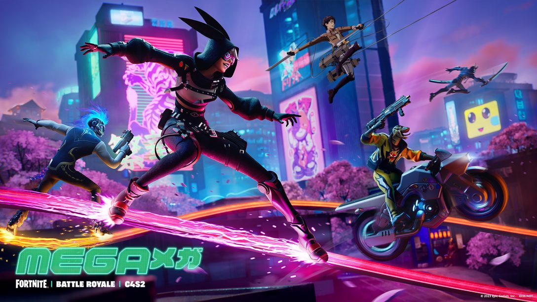Conviértete en tu versión MEGA en el Capítulo 4 – Temporada 2 de Battle Royale de Fortnite